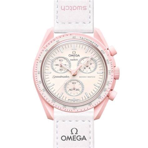 omega speedmaster moonwatch pink|Omega Speedmaster moonwatch for sale.